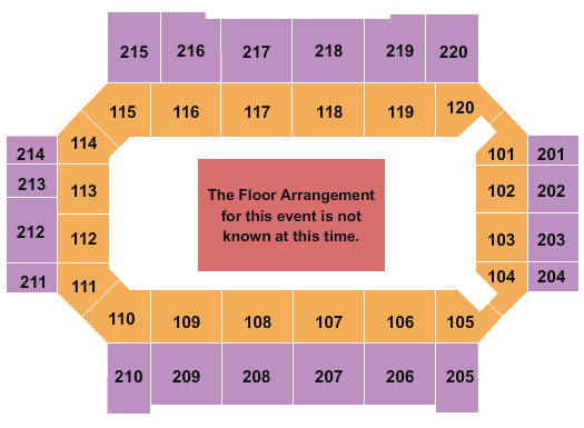 Broadmoor World Arena Trans-Siberian Orchestra Seating Chart